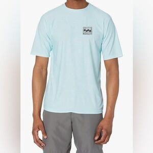 BILLABONG || Men’s Classic Loose Fit Short Sleeve Rash-Guard Surf Tee. Sz. S